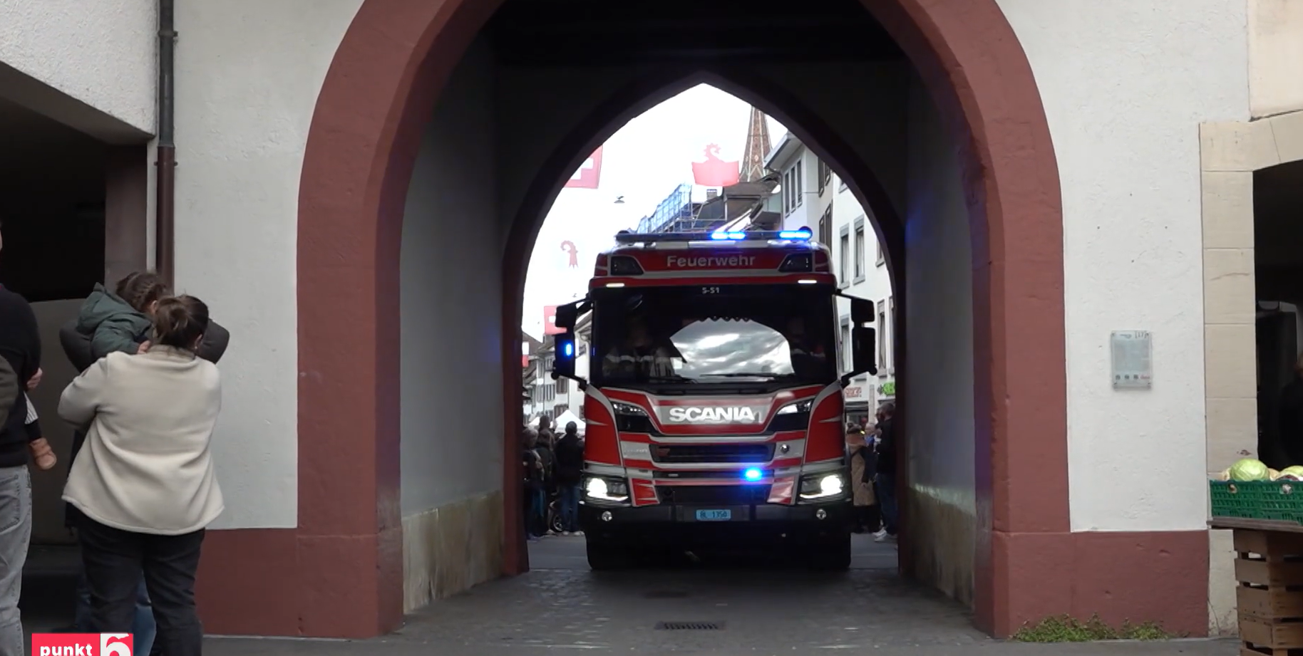 Die Rettungswache Liestal zieht mit Blaulicht um